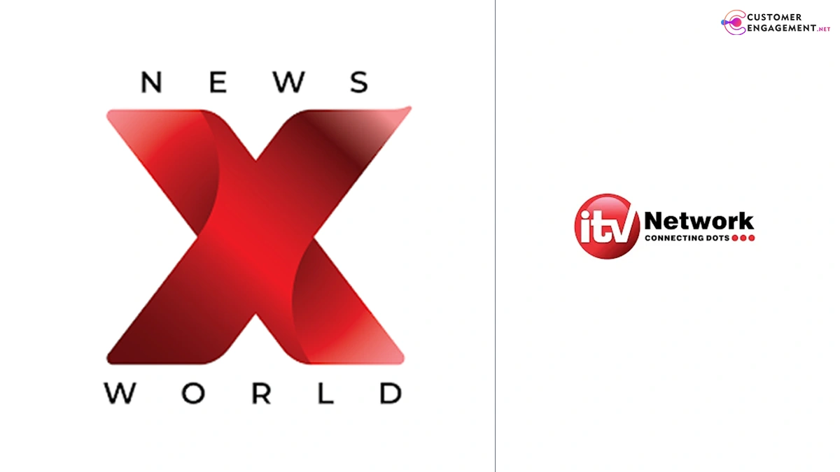 NewsX World app interface on Android TV