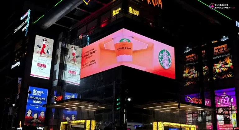 Starbucks and MOMS Unveil Immersive 3D Display for Blonde Roast