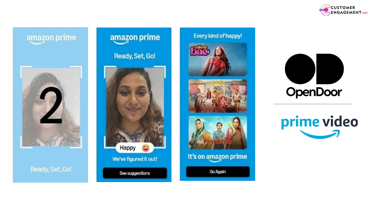 Prime Video app interface showing AI-powered emotional content recommendations