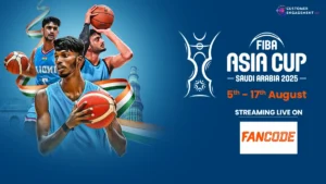 FanCode FIBA Asia Cup live streaming.