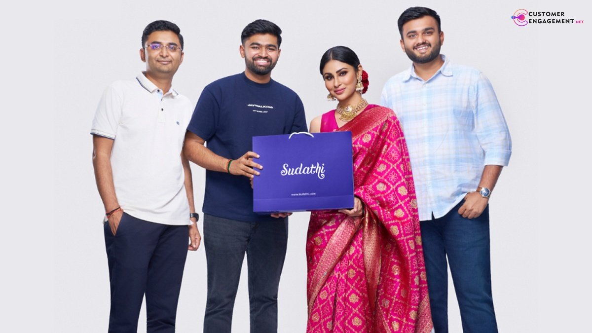 Mouni Roy Sudathi saree campaign