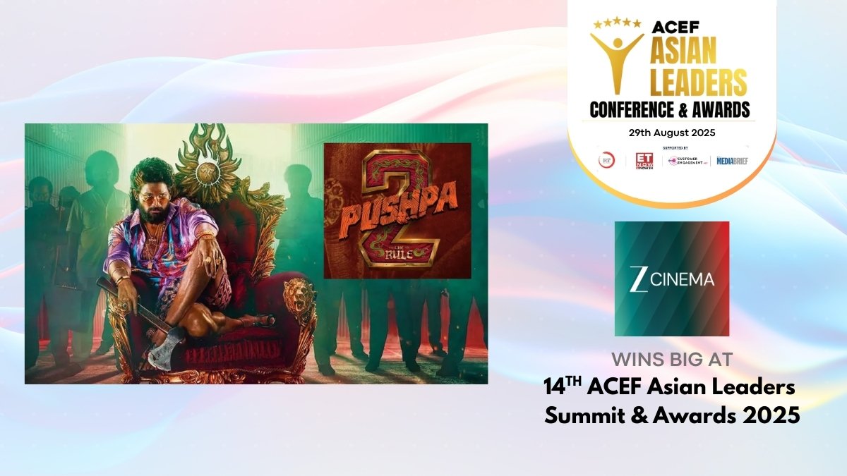 Zee Cinema wins Excellence in Launch Marketing and other awards at 14th ACEF Asian Leaders Summit 2025