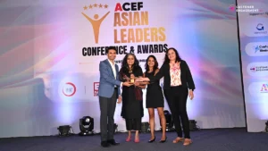 HDFC Mutual Funds and Tribes Communications Pvt. Ltd. receiving ACEF Asian Leaders Awards 2025
