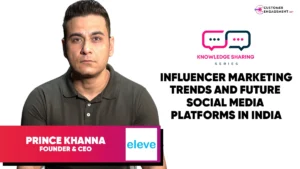 Prince Khanna discussing influencer marketing trends and social media innovations in India 2025