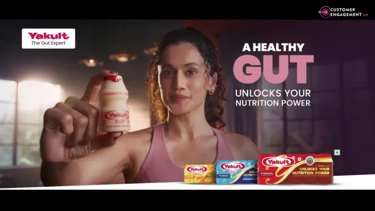 Taapsee Pannu in Yakult Danone India gut health TVC 2025