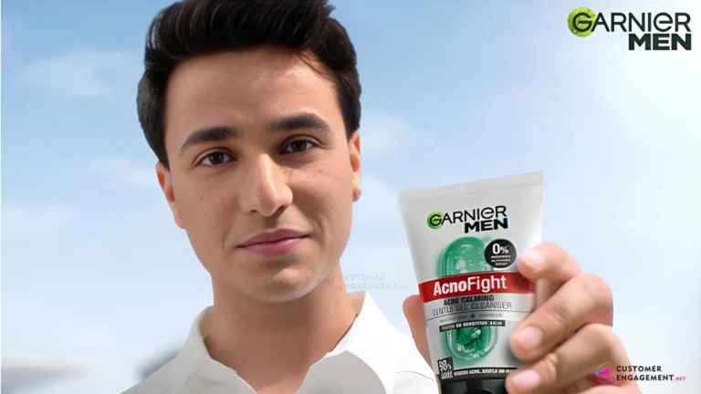 Garnier Men AcnoFight Gentle Cleanser product image with Abhishek Sharma as ambassador