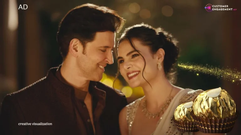 Hrithik Roshan in Ferrero Rocher Diwali campaign with golden festive theme
