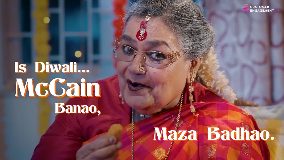 McCain Foods India Jugalbandi campaign featuring Usha Uthup promoting festive family togetherness