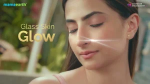 Palak Tiwari showcasing glowing skin in Mamaearth Rice Face Wash tennis-themed campaign
