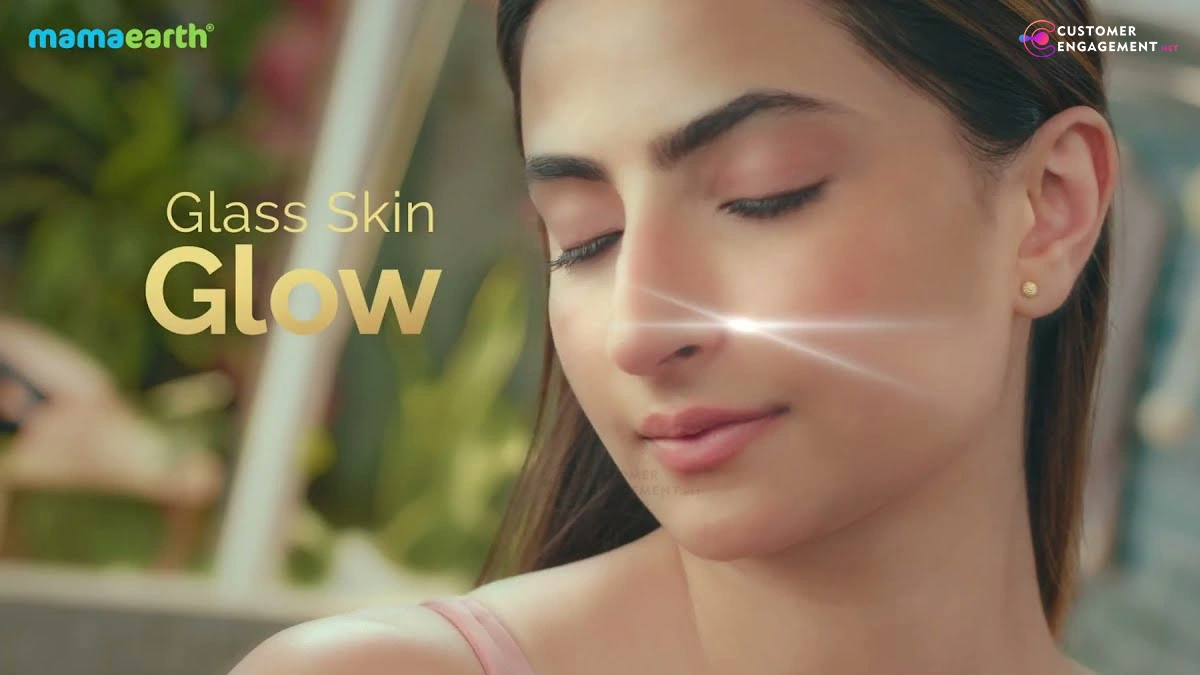 Palak Tiwari showcasing glowing skin in Mamaearth Rice Face Wash tennis-themed campaign