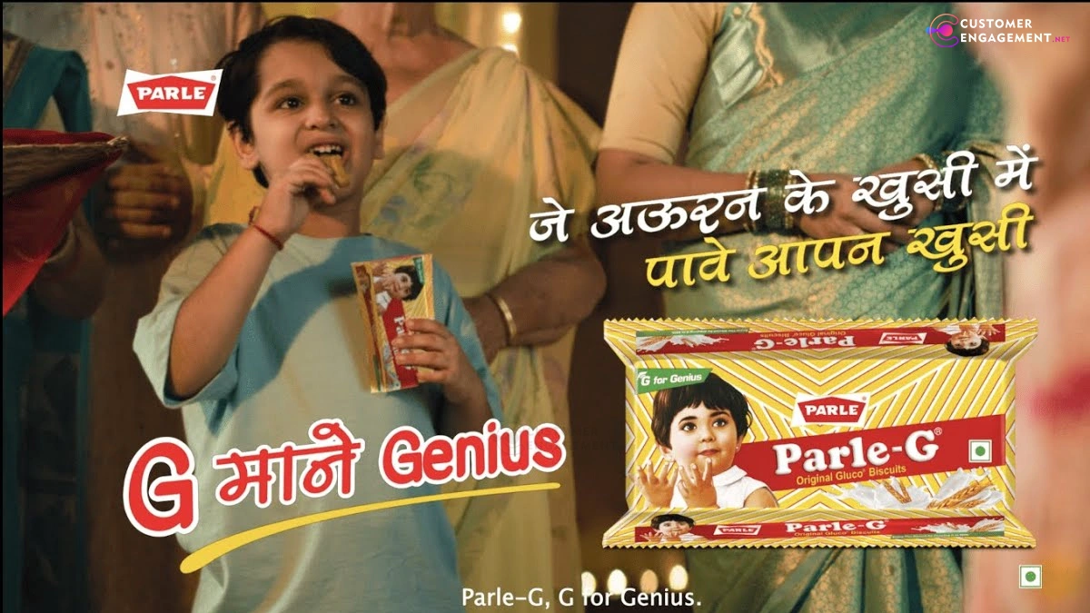 Scene from Parle-G Chhath Puja ad showing a boy creating a makeshift ghat for his pregnant aunt