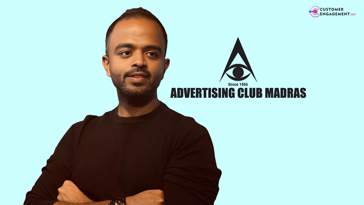 Surej Salim leading The Advertising Club Madras meeting as President for 2025–2026