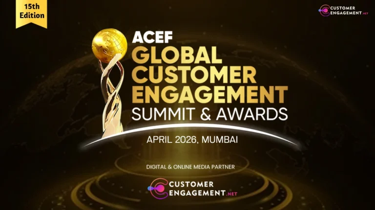 Diverse marketing leaders engaging at the Global Customer Engagement Summit, symbolizing data-driven and creative brand connections across channels