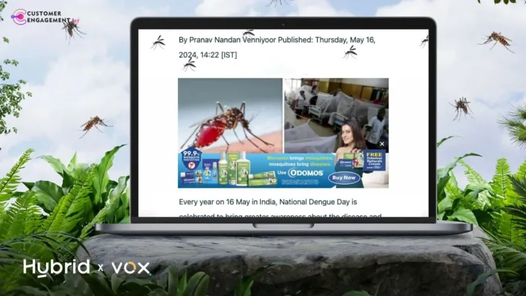 Dabur Odomos dengue season campaign Hybrid VOX