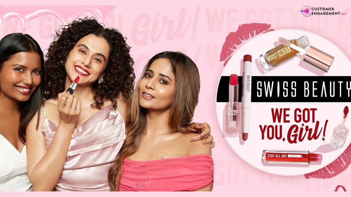 Taapsee Pannu in Swiss Beauty's 'We Got You, Girl!' campaign film, showcasing bold makeup looks as bridesmaid and party star during Indian wedding season