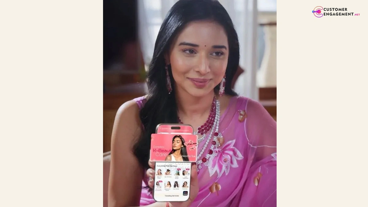 Tanya Mittal in Yes Madam salon at home campaign showcasing bridal glow-up and hair transformation with doorstep beauty services