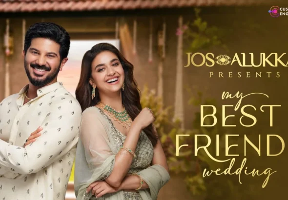 Jos Alukkas Launches Wedding Campaign with Dulquer Salmaan and Keerthy Suresh