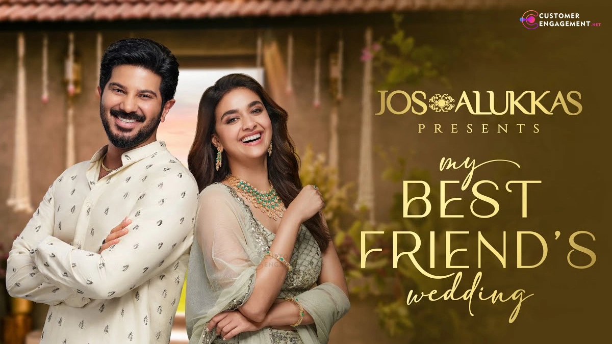 Jos Alukkas Launches Wedding Campaign with Dulquer Salmaan and Keerthy Suresh