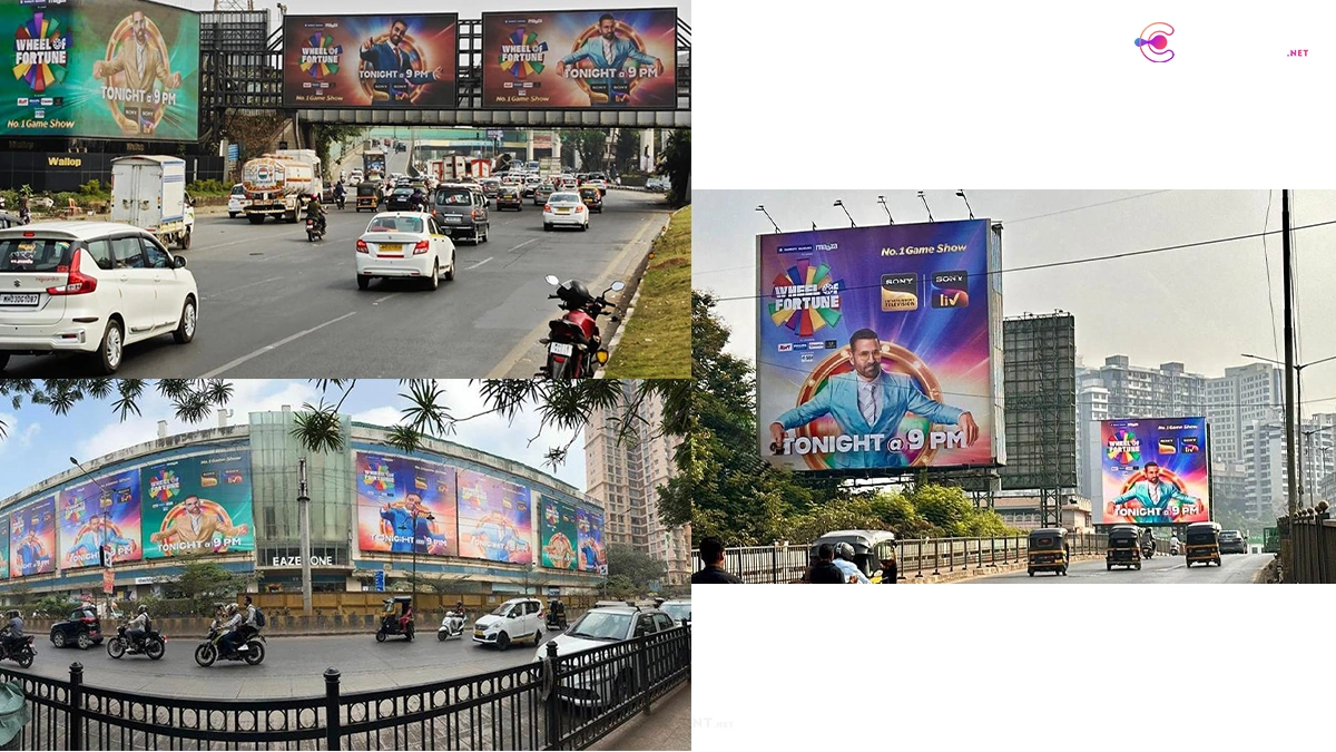 MOMS Outdoor Dominates Mumbai & Delhi Skylines for SET’s Wheel of Fortune Launch