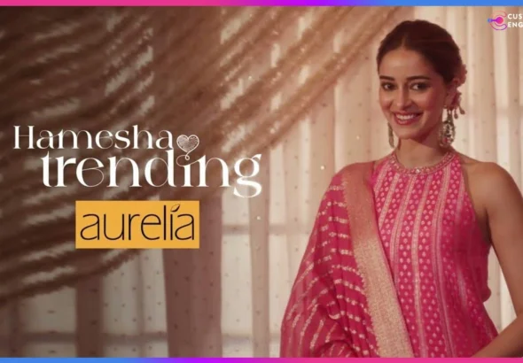 Aurelia Unveils #HameshaTrending Campaign Featuring Ananya Panday for SS26