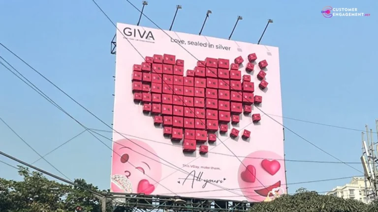 GIVA 3D Valentine’s billboard