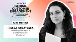 Inessa Createssa Brings Content Strategy Expertise to ACEF Global Customer Engagement Awards Jury Panel