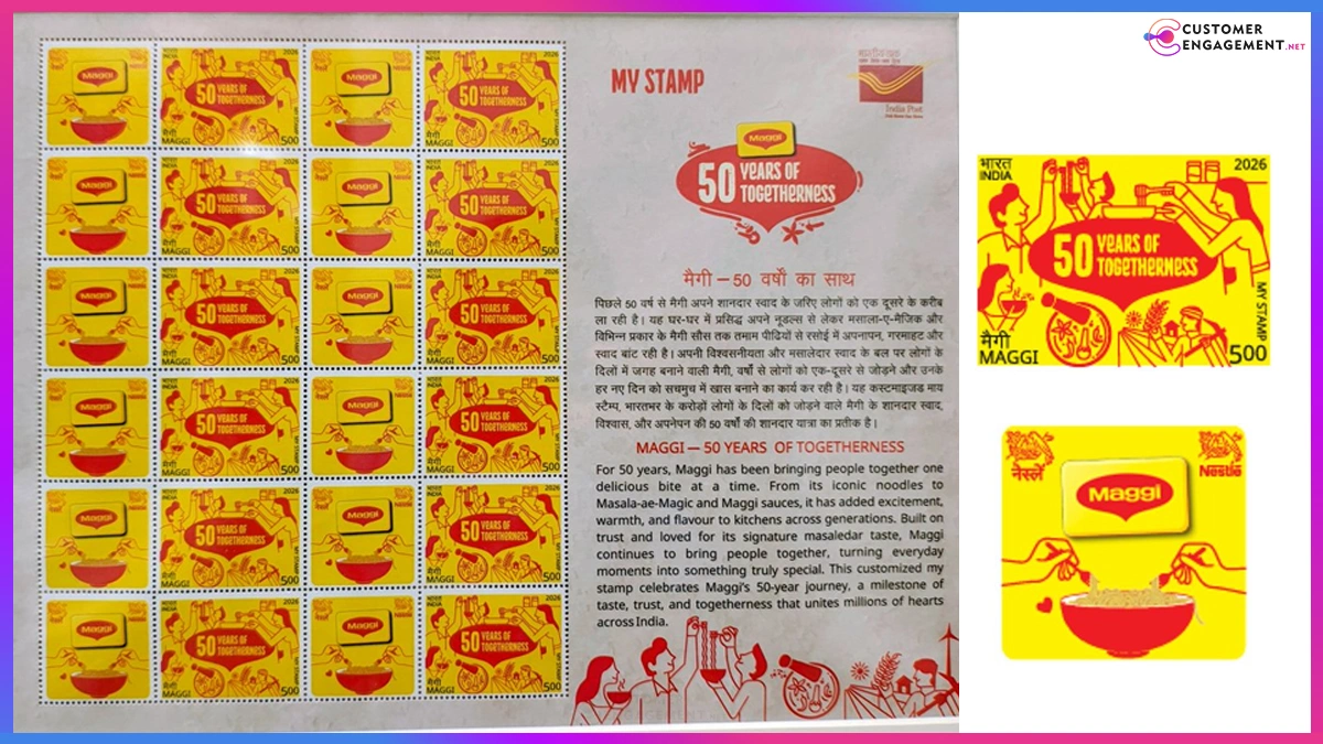Nestlé India Celebrates 50 Years of MAGGI with Commemorative Postal Stamp