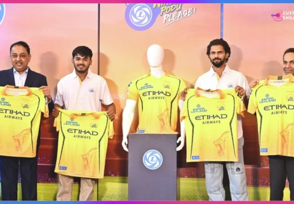 Ashok Leyland CSK sponsor