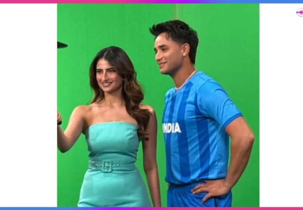 Palak Tiwari Abhishek Sharma ad