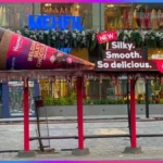 Havmor Belgian Silky Choco Cone OOH campaign
