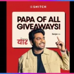 SNITCH Papa Yaar title sponsor