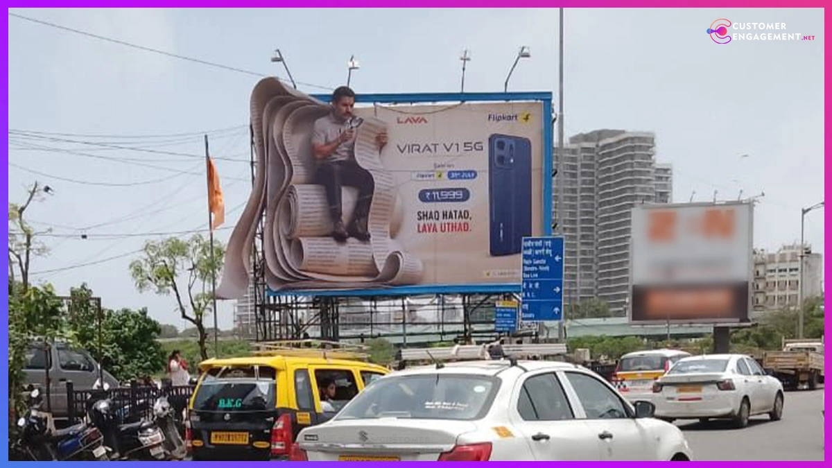 3D outdoor billboard campaign
