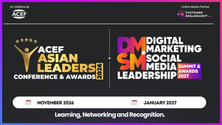 ACEF Asian Leaders Conference Awards 2026