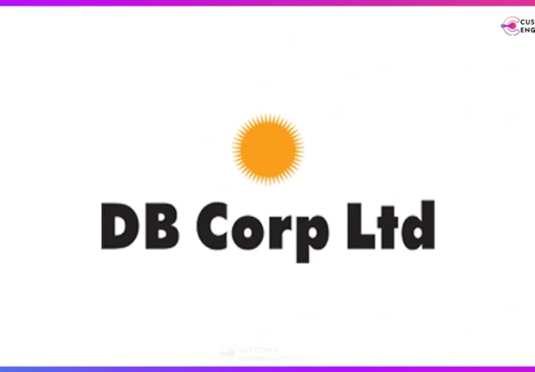 DB Corp advertising revenue growth Q1 FY27