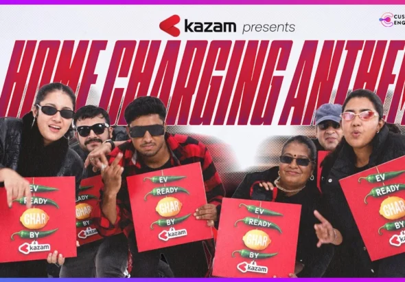 Kazam's 'EV-Ready Ghar'
