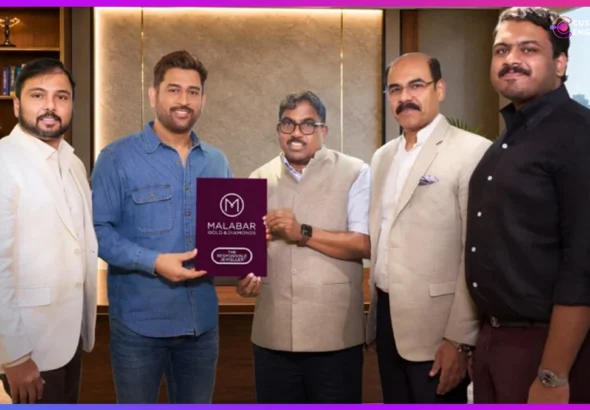 MS Dhoni joins Malabar Gold & Diamonds as brand ambassador