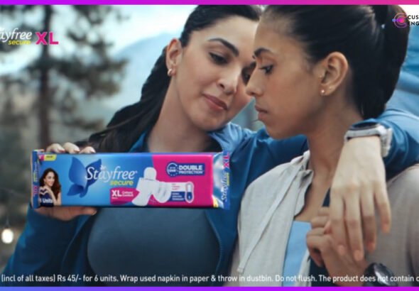 Stayfree spotlights pad change alert in new ad featuring Kiara Advani