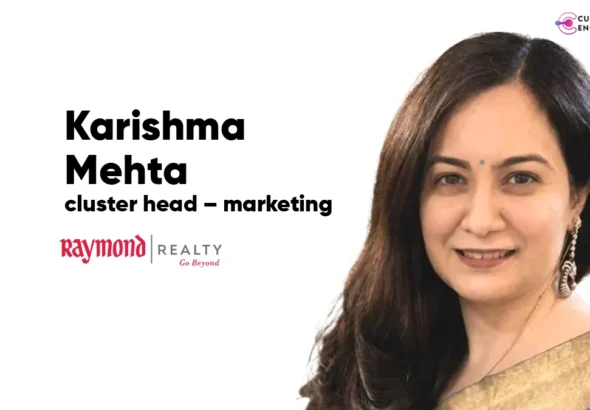 aymond realty has appointed karishma mehta as cluster head