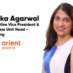 Anika Agarwal Orient Electric lighting