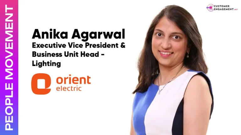 Anika Agarwal Orient Electric lighting