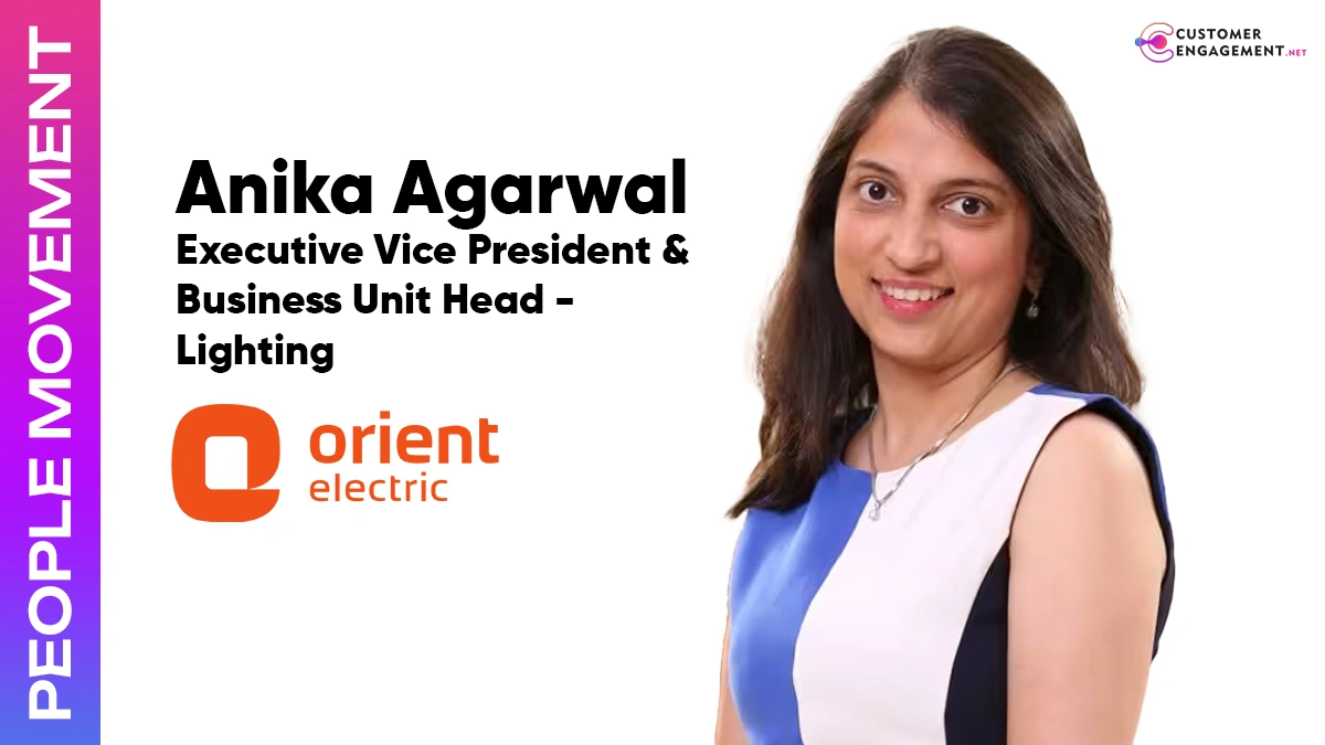 Anika Agarwal Orient Electric lighting