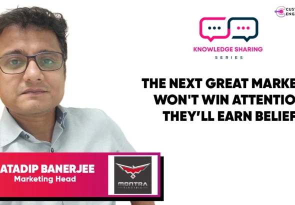 Satadip Banerjee – Marketing Head – Montra Electric (LMM, e-SCV, Etrac)