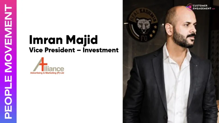 customer engagement network Imran Majid Vice President Investment Alliance Advertising
