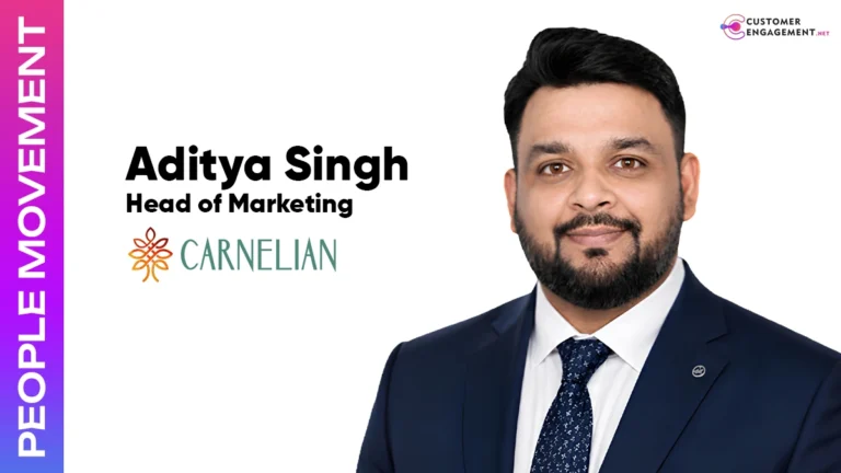 customer engagement network Aditya Singh Carnelian Asset Management Head of Marketing