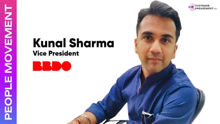 customer engagement network Kunal Sharma Vice President BBDO Group India