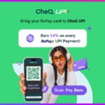 CheQ UPI RuPay rewards