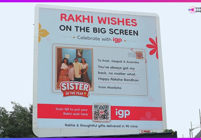 customer engagement network IGP interactive Rakhi billboard sibling stories