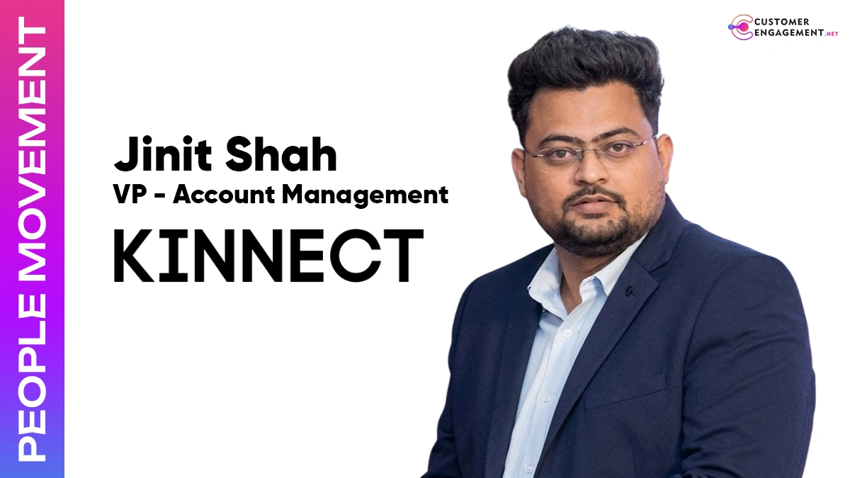 Jinit Shah Kinnect VP Account Management