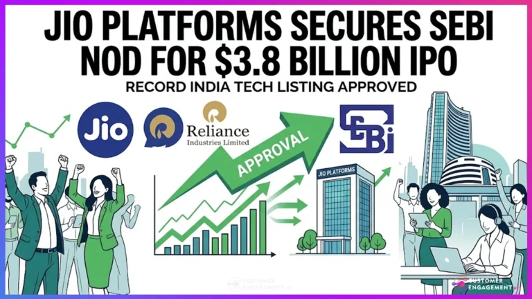 customer engagement network Jio Platforms SEBI IPO $3.8 billion