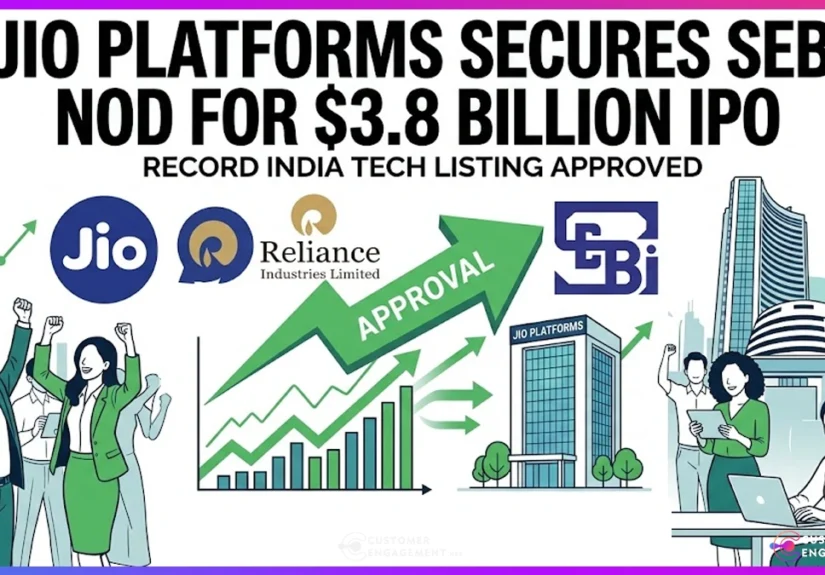 customer engagement network Jio Platforms SEBI IPO $3.8 billion